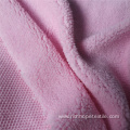 Single Side Sherpa Long Pile Fabric For Blanket